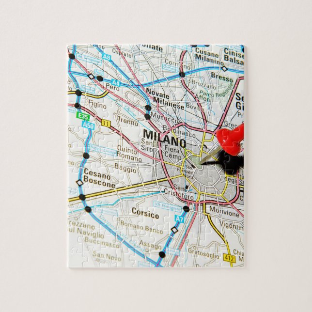 Quebra-cabeça Milão, Milão (Italia) (Vertical)