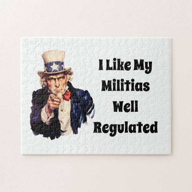 Quebra-cabeça Milícia bem regulamentada (Horizontal)