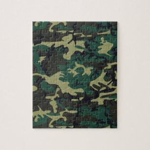 Quebra-cabeça Military Camouflage
