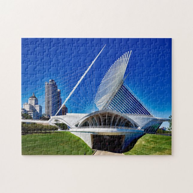 Quebra-cabeça Milwaukee Wisconsin. (Horizontal)