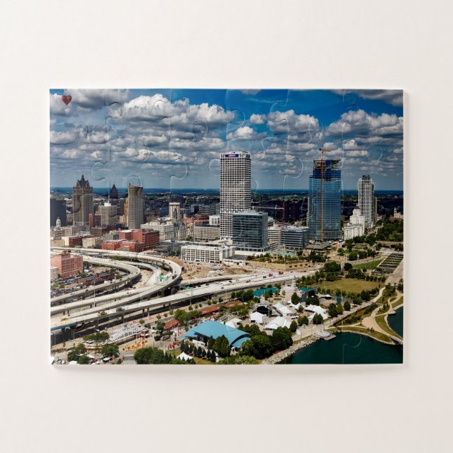 Quebra-cabeça Milwaukee Wisconsin (Horizontal)