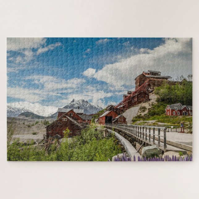 Quebra-cabeça Mina Kennecott Parque Nacional Wrangell St Elias (Horizontal)