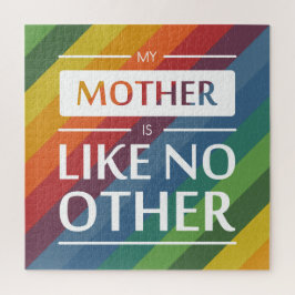 Quebra-cabeça Minha mãe é como nenhuma outra