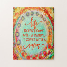 Quebra-cabeça "Minha mãe, meu Manual" Inspirivência