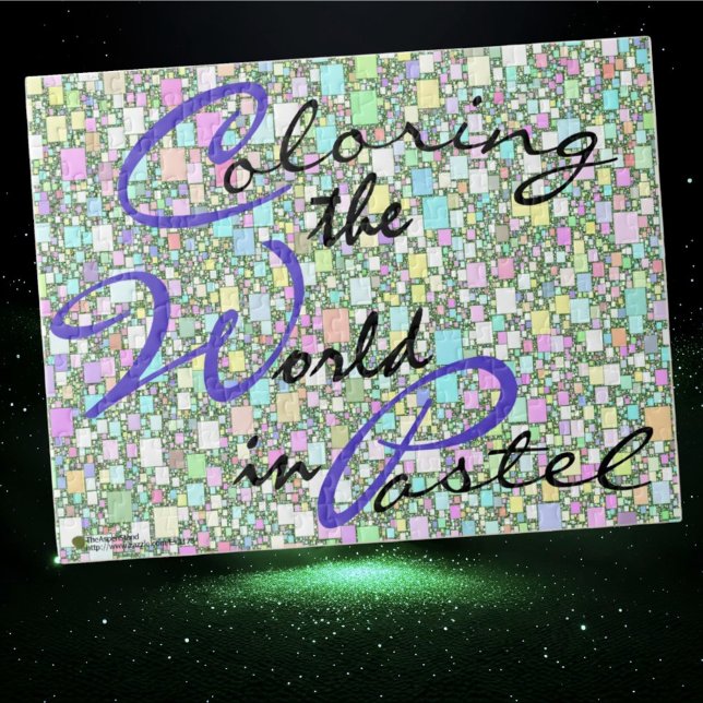 Quebra-cabeça Mini Caixas Coloridas de Pastel Desafiando (Criador carregado)