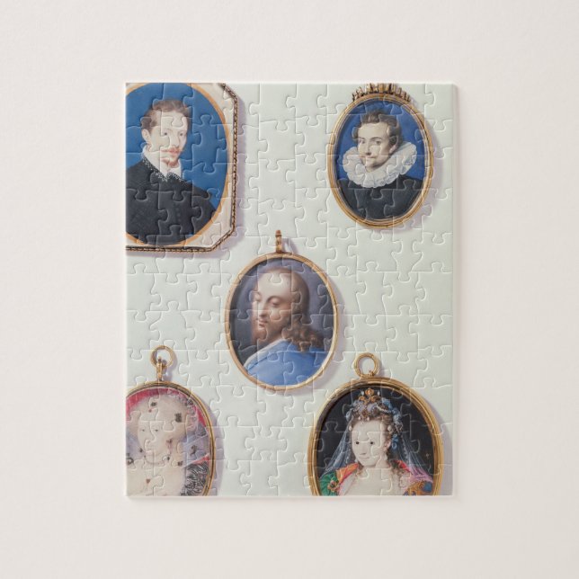 Quebra-cabeça Miniaturas. de LtoR, TtoB: Senhor Arundel Talbot; (Vertical)