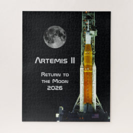 Quebra-cabeça Missão Artemis II na Lua