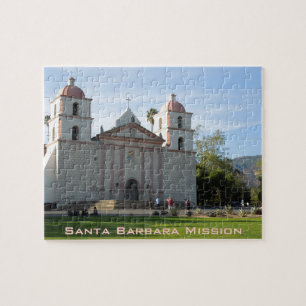 Quebra-cabeça Missão de Santa Barbara, Califórnia