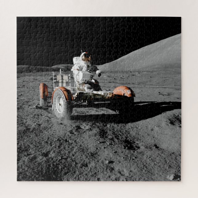 Quebra-cabeça Missão do Rover Lunar da Apollo 17 Dezembro 1972 (Vertical)