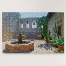 Quebra-cabeça Missão San Juan Capistrano Courtyard