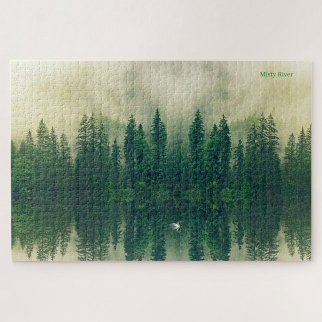 Quebra-cabeça Misty River (Horizontal)