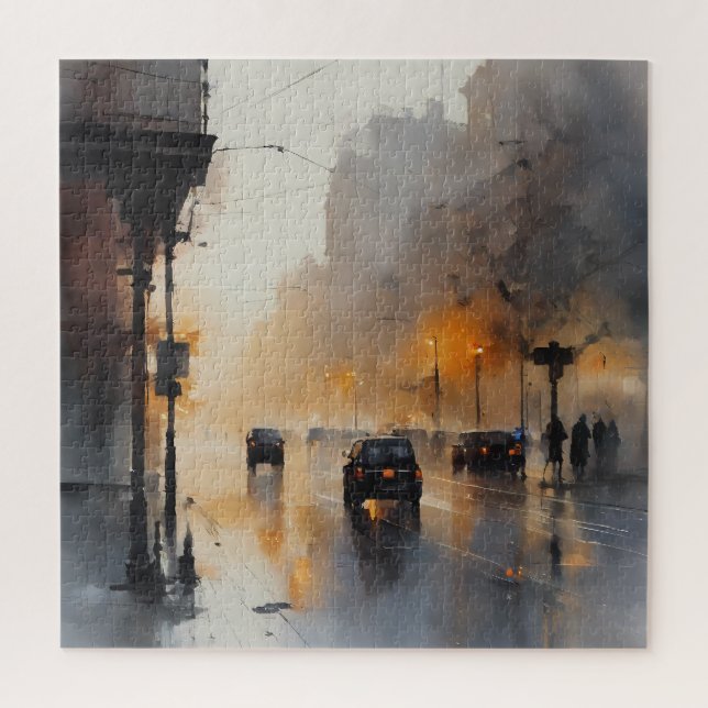 Quebra-cabeça Misty Urban Noing (Vertical)