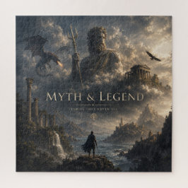 Quebra-cabeça Mito & Lenda: Fantasia Épica de Mitologia Grega Pu