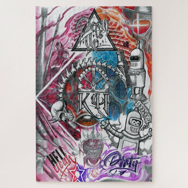 Quebra-cabeça Mix Louca (Vertical)