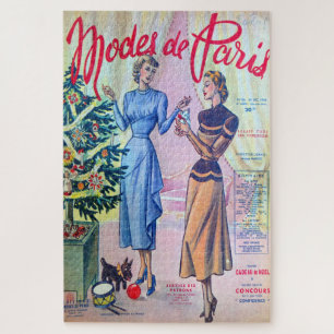 Quebra-cabeça Modas De Paris.