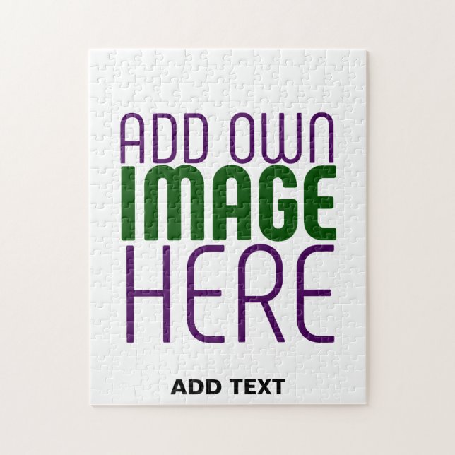 QUEBRA-CABEÇA MODELO DE TEXTO DE IMAGEM BRANCA SIMPLES EDITÁVEL  (Vertical)