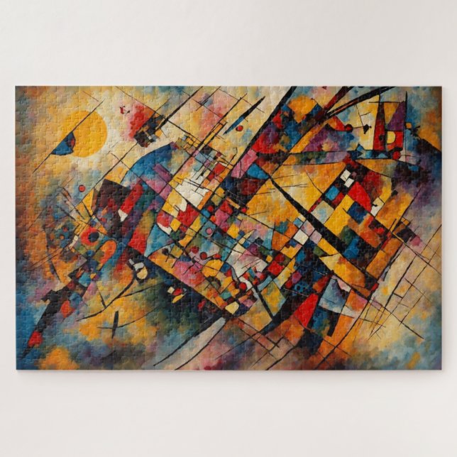 Quebra-cabeça Modern Art Puzzle (Horizontal)