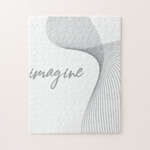 Quebra-cabeça Moderno design gráfico simples e elegante de Imagi