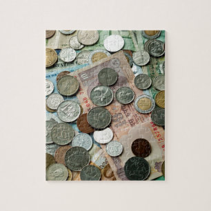 Quebra-cabeça Moedas do mundo