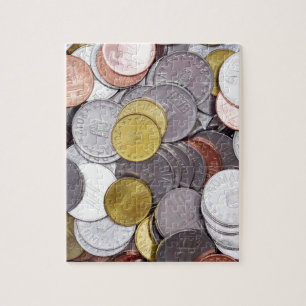 Quebra-cabeça Moedas romenas da moeda