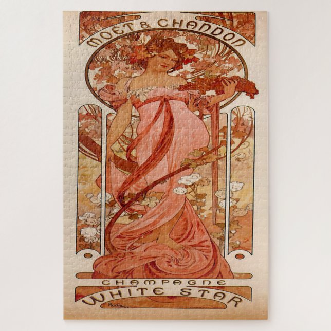 Quebra-cabeça Moët & Chandon White Star: Uma Edição de Nouveau d (Vertical)