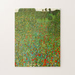 Quebra-cabeça Mohnfeld (1907), de Gustav Klimt.<br><div class="desc">Mohnfeld de Gustav Klimt (1907) - famosa pintura. quebra-cabeça de quebra-cabeça.</div>