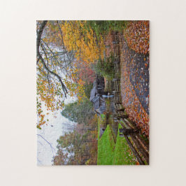 Quebra-cabeça Moinho de Mabry no outono