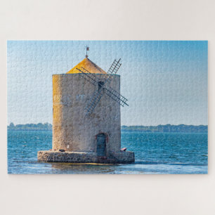 Quebra-cabeça Moinho de vento Famous Orbetello, Toscana, Itália