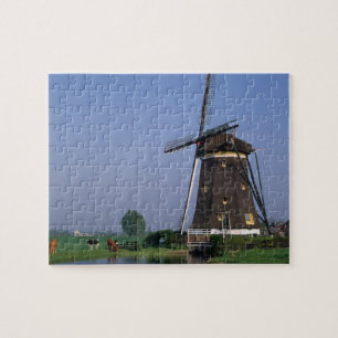 Quebra-cabeça Moinhos de vento, Leidschendam, Holanda