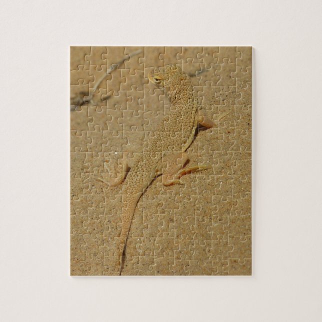 Quebra-cabeça Mojave Fringe-Toed Lizard (Vertical)