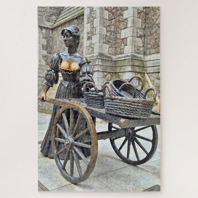 Quebra-cabeça Molly Malone statue, Dublin, Irlanda (Vertical)