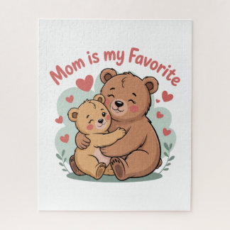 Quebra-cabeça Mom Is My Favorite