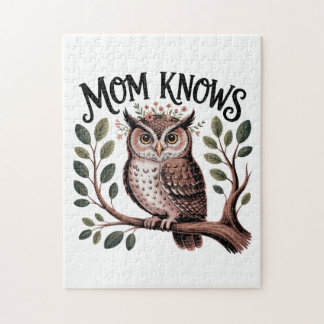 Quebra-cabeça Mom Knows