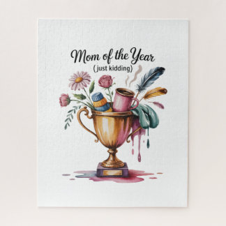 Quebra-cabeça Mom Of The Year (Just Kidding)