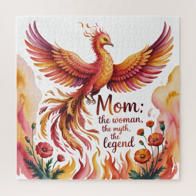 Quebra-cabeça Mom: The Woman, The Myth, The Legend (Vertical)