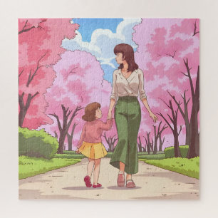 Quebra-cabeça Momento Mãe e Filha