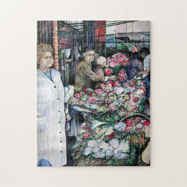 Quebra-cabeça Momento mágico no mercado Misloc (Vertical)