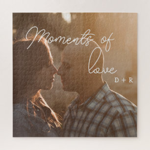 Quebra-cabeça Momentos de amor, casal no amor