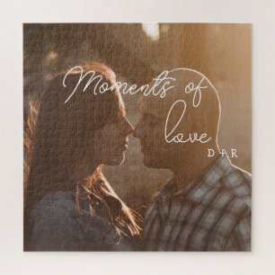 Quebra-cabeça Momentos de amor, casal no amor