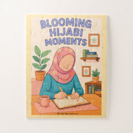 Quebra-cabeça Momentos de Hijabi em Flor Puzzle