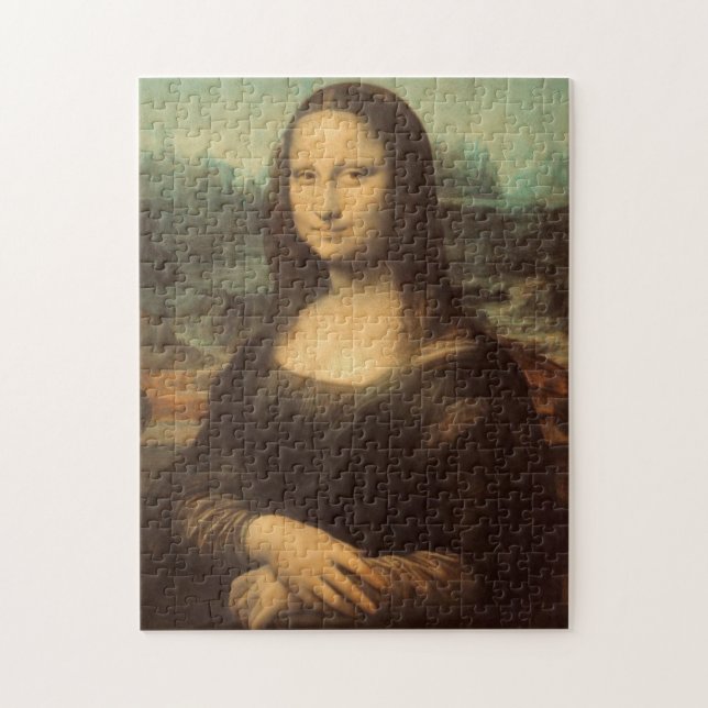 Quebra-cabeça Mona Lisa (Vertical)