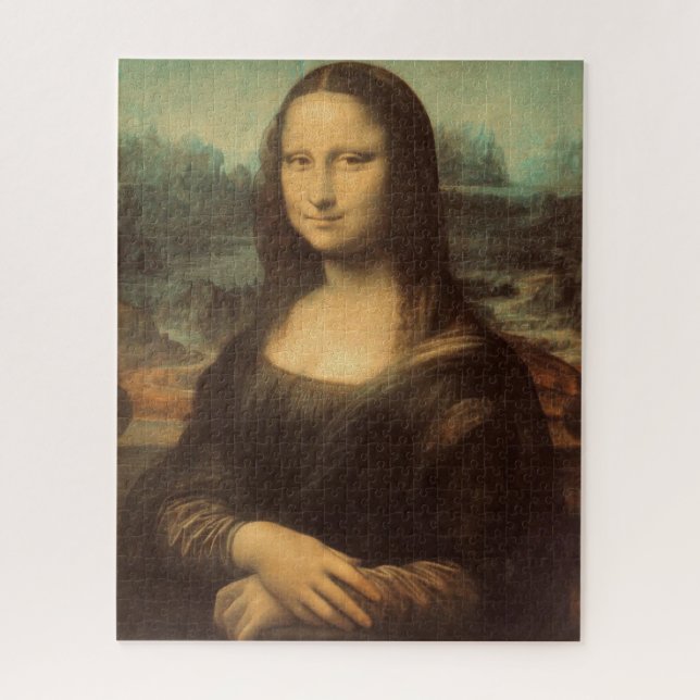 Quebra-cabeça Mona Lisa (Vertical)