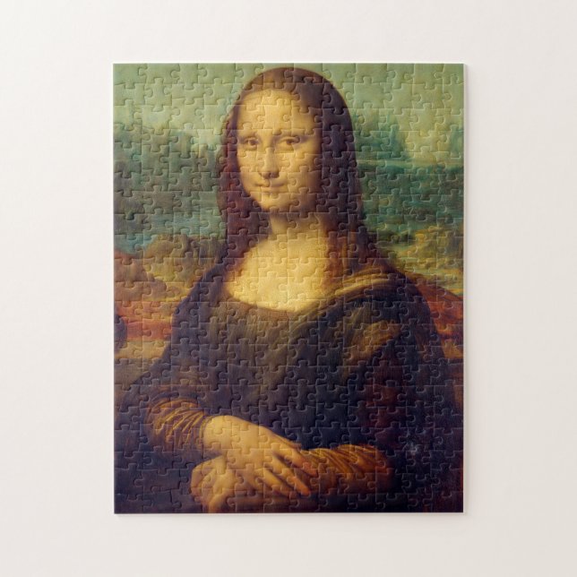 Quebra-cabeça Mona Lisa (Vertical)