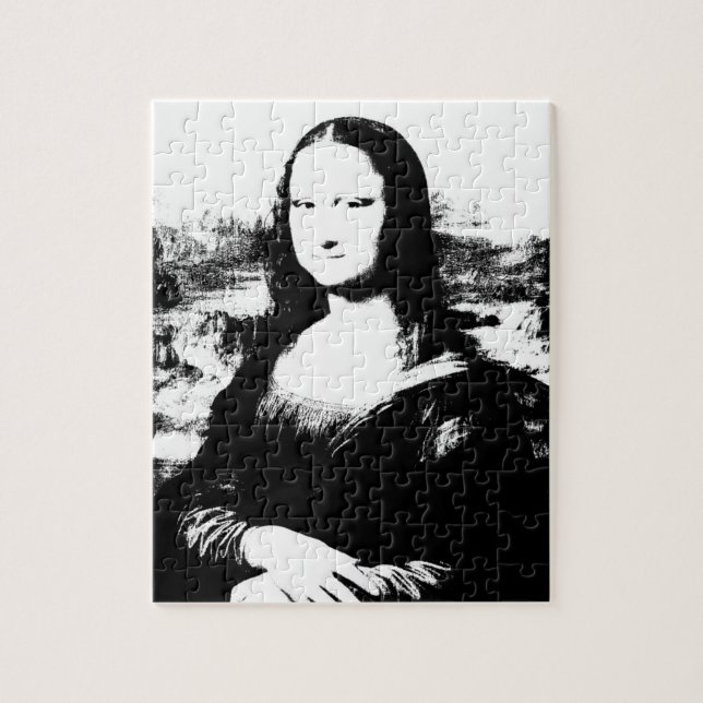 Quebra-cabeça Mona Lisa (Vertical)