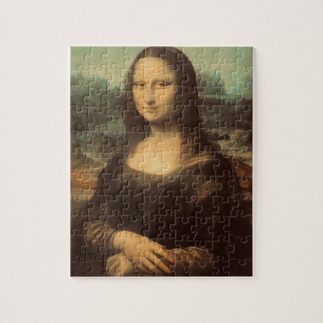 Quebra-cabeça Mona Lisa (Vertical)