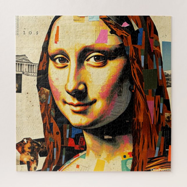 QUEBRA-CABEÇA MONA LISA-2 (Vertical)