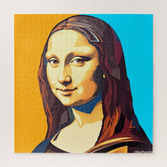 QUEBRA-CABEÇA MONA LISA-3 (Vertical)