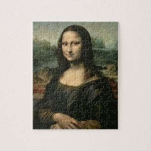Quebra-cabeça Mona Lisa, c.1503-6 (óleo no painel)