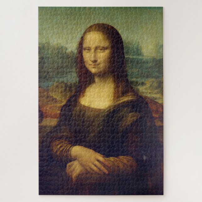 Quebra-cabeça Mona Lisa, Leonardo da Vinci (Vertical)