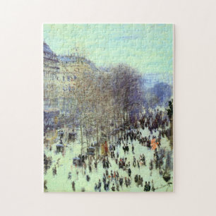 Quebra-cabeça Monet Boulevard de Capucines Fine Art